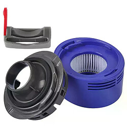 Accessoires de remplacement de filtre de poteau et couvercle de moteur, bouton d'alimentation de verrouillage de déclencheur pour aspirateur Dyson V6 V7 V8 V11 V10