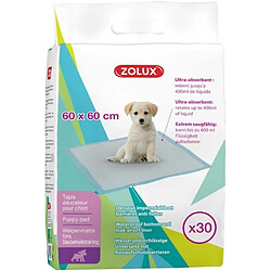 ZOLUX Tapis éducateur ultra-absorbant pour chiots 60 x 60 cm.