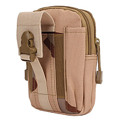 Paquet De Ceinture De Sac De Taille Tactique Imperméable Pochette Molle Couleur Camouflage Du Désert