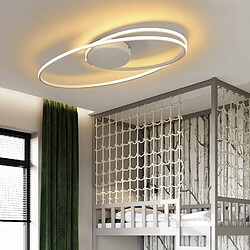 Acheter Autres Temps ZMH LED Ceiling Light Living Room Modern White Ring Design 36W Indoor Ceiling Lights