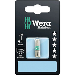 Embout 3867/1 Z série 1 entraînement 1/4 Torx® T15x25mm WERA WERK 05073621001