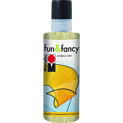 Marabu Window Color 'fun & fancy', 80 ml, or pailleté ()