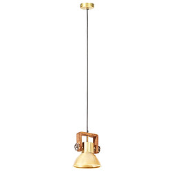 Acheter vidaXL Lampe suspendue industrielle 25 W Laiton Rond 19 cm E27