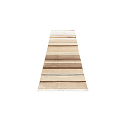 Acheter Vidal Tapis de couloir en laine 290x81 brun Darya