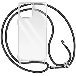 Avizar Coque Lanière pour iPhone 12 Pro Max Rigide Bumper Série Corda Transparent