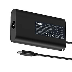 Chargeur Secteur Puissance 45W Câble Connecteur USB-C Compact LinQ noir