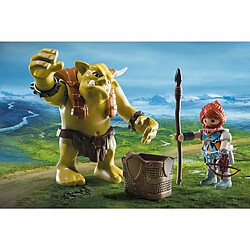 Avis Playmobil® Troll géant et soldat nain Playmobil Knights 9343