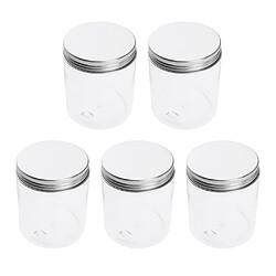 5pcs vide cosmétique baume à lèvres récipient jar couvercle en aluminium 120 ml 68x50 mm