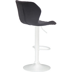 Acheter Non Tabouret de bar tissu liège blanc