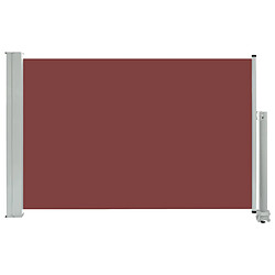 vidaXL Auvent latéral rétractable de patio 60x300 cm Marron