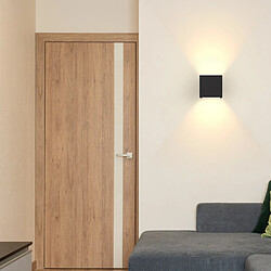 Avis ZMH LED Wall Lights Wall Lights Black - Appliques d'extérieur modernes Chambre à coucher