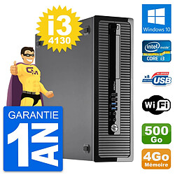 PC HP ProDesk 400 G1 SFF Intel i3-4130 RAM 4Go Disque Dur 500Go Windows 10 Wifi - Occasion