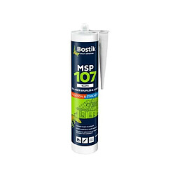 Mastic Bostik MSP 107 Polymère blanc collage et d'étanchéité,supports humides x5