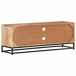 Acheter Maison Chic Meuble TV scandinave - Banc TV pour salon 110x30x40 cm Bois d'acacia massif -MN87410