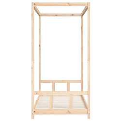 Maison Chic Lit simple Cadre de lit pour enfant,Lit d'Enfant Moderne 90x190 cm Bois de pin massif -MN90369 pas cher