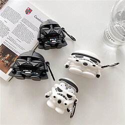 GUPBOO Airpods Coque Housse Étui Protecteur Compatible pour AirPods1/2-Star Wars Dark Vador Stormtrooper