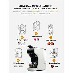 Acheter Machine à café expresso HiBREW H1A 4 EN 1 compatible avec le café moulu Dolce Gusto