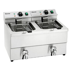 Friteuse professionnelle à poser double imbiss II - 2 x 8 Litres - Bartscher