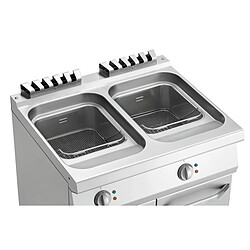 Friteuse sur Coffre - 2 Cuves de 23 Litres 30 kW - Bartscher