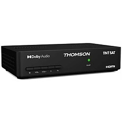 Avis Pack Récepteur TV Satellite Full HD THOMSON THS806 + Carte d'accès TNTSAT + Câble HDMI + Câble 12V - Noir