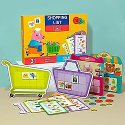 Universal Jouets éducatifs pour enfants liste de courses puzzle jeux pensée entrainement enfant table interactive