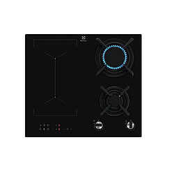 Table de cuisson mixte 59cm 4 feux noir - KDI641723K - ELECTROLUX