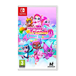 Just For Games Fantasy Friends Dream Worlds + Cahier de Coloriage - Jeu Nintendo Switch