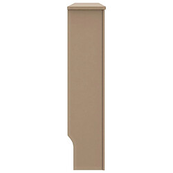 Avis vidaXL Cache-radiateur 152x19x81,5 cm MDF