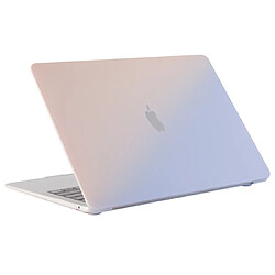 Avis Wewoo Housse Coque Mac Étui de protection en plastique pour ordinateur portable de style crème MacBook Pro 15,4 pouces 2019 bleu rose