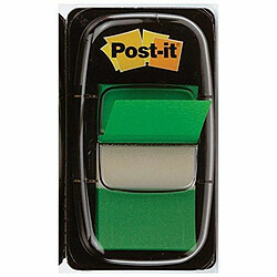 Notes Adhésives Post-it Index 25 x 43 mm Vert (3 Unités)