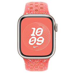 Nike Sport Band pour Apple Watch Series 1 á 9 / SE (38/40/41 mm) | Series 10 (42 mm) - Taille M/L - Magic Ember