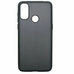 PHONECARE Coque Silicone Liquide pour Alcatel 1L 2021 - Noir