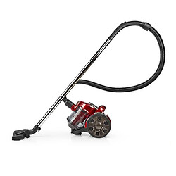 NC Aspirateur Design Sans sac 700 W Capacité de poussière: 1.5 l Combi Brosse Rayon d'action: 7 m Filtre à air HEPA Rouge/Anthracite 