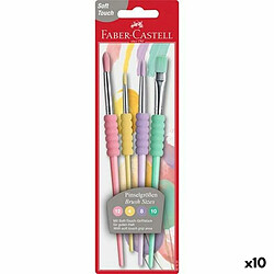 Pinceaux Faber-Castell Gâteau 4 Pièces (10 Unités)