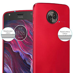 Cadorabo Coque Motorola MOTO Z Etui en Rouge pas cher