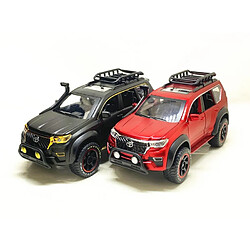 Avis Universal Émulation élevée 1: 24 Toyota Prado SUV alliage modèle de voiture moulée sous pression modèle de collection de voiture jouets cadeaux pour enfants | Voitures jouets moulées sous pression(Rouge)