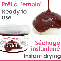 Scrapcooking Glaçage au chocolat effet miroir 300 g