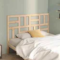 Avis Maison Chic Tête de lit moderne pour chambre - Décoration de lit 156x4x104 cm Bois massif de pin -MN34499