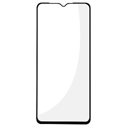 Avizar Verre Trempé pour Nokia C21 Plus dureté 9H Transparent Bord biseauté noir