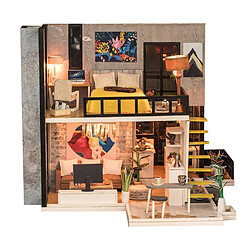 maison de poupées en bois miniature fabriqué diy