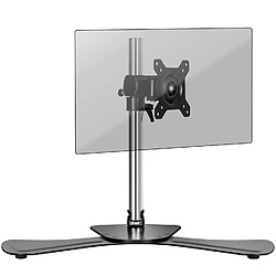 Duronic DM751 Support écran PC sur socle - Potence de 40 cm - Compatibilité universelle avec moniteur d'ordinateur LCD / LED VESA 75 / 100