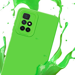 Cadorabo Coque Xiaomi RedMi 10 4G Etui en Vert