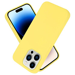 Cadorabo Coque iPhone 14 PRO MAX Etui en Jaune