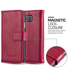 Cadorabo Coque Samsung Galaxy ALPHA Etui en Rouge