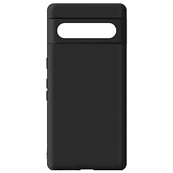 Avizar Coque pour Google Pixel 7 Pro Résistante Silicone Gel Souple Flexible Noir