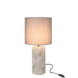 Dansmamaison Lampe + Abat-Jour Greta Beton Gris Small