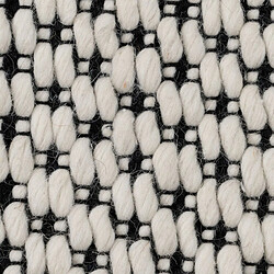 BigBuy Home Tapis Blanc Noir 160 x 230 x 1 cm pas cher