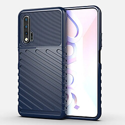 Wewoo Coque Pour Huawei Nova 6 Thunderbolt Shockproof TPU Soft Case Blue