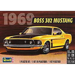 Louise Courteau Revell Monogram- Maquette de Voiture 1969 Boss 302 Mustang-Echelle 1:25, 85-4313, Multicolor