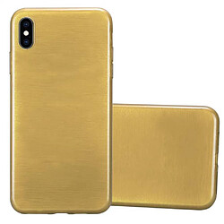 Cadorabo Coque iPhone XS MAX Etui en Or